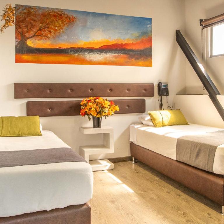 Hotel Wess - Habitación Doble - 2 camas - 12