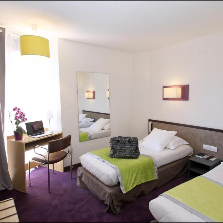 Hôtel Peyramale - Zweibettzimmer - 6