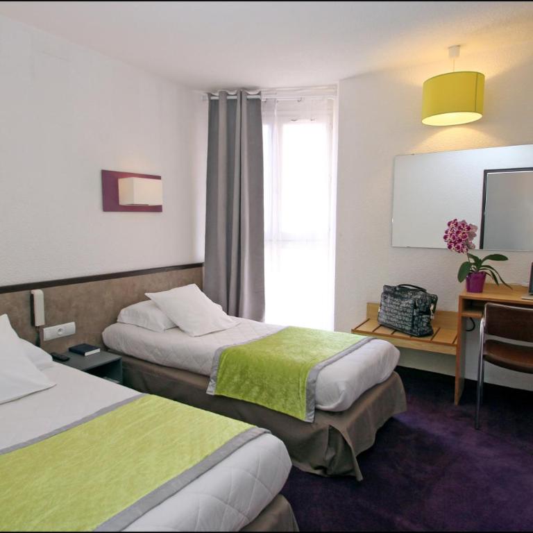 Hôtel Peyramale - Zweibettzimmer - 2