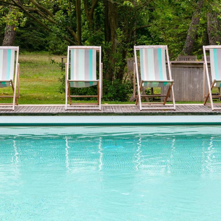 VillaOustal. Parc Arboré 4500 m2. Piscine chauffée. - Villa avec Piscine Privée - 33