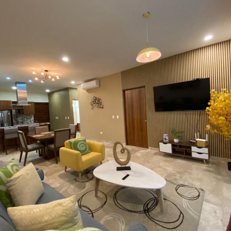 Luxury 2 bedroom apt 3 min away from the boardwalk/malecon - Apartamento de 2 dormitorios - 4
