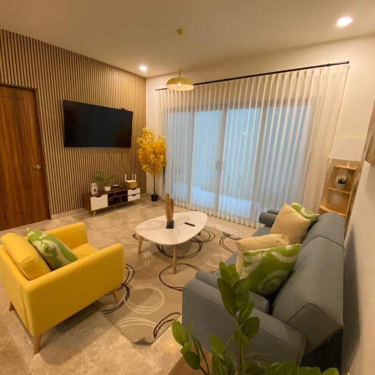 Luxury 2 bedroom apt 3 min away from the boardwalk/malecon - Apartamento de 2 dormitorios - 6