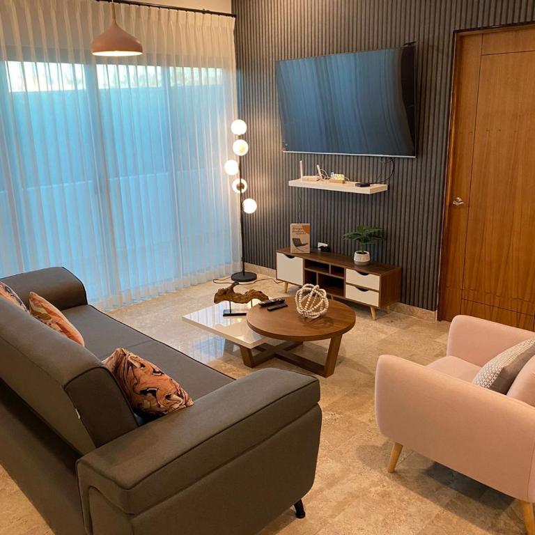 Luxury 2 bedroom apt 3 min away from the boardwalk/malecon - Apartamento de 2 dormitorios - 10