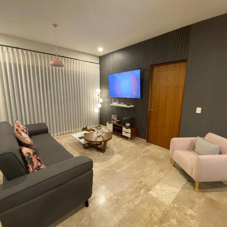 Luxury 2 bedroom apt 3 min away from the boardwalk/malecon - Apartamento de 2 dormitorios - 18