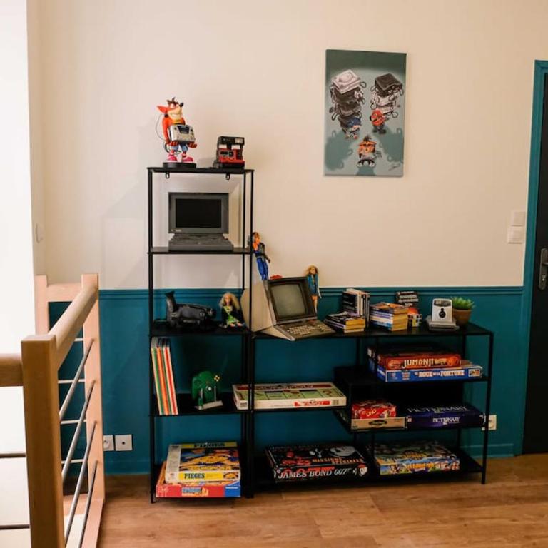 Nostalgie 90- emplacement idéal- parking gratuit - Appartement 1 Chambre - 9