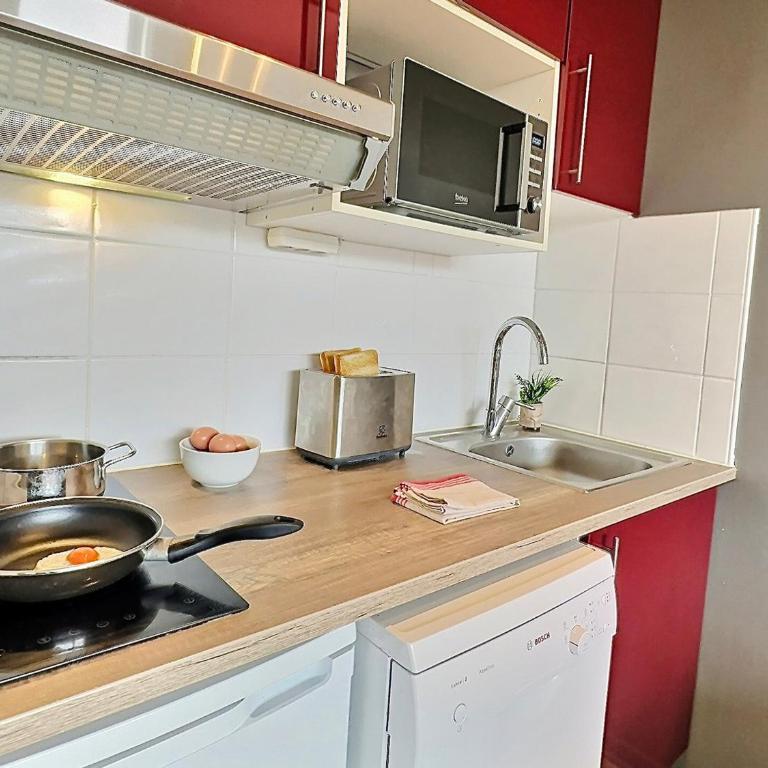 Studio rénové pour 4 personnes proche pistes à Tignes Lavachet - FR-1-411-911 - Studio - 5