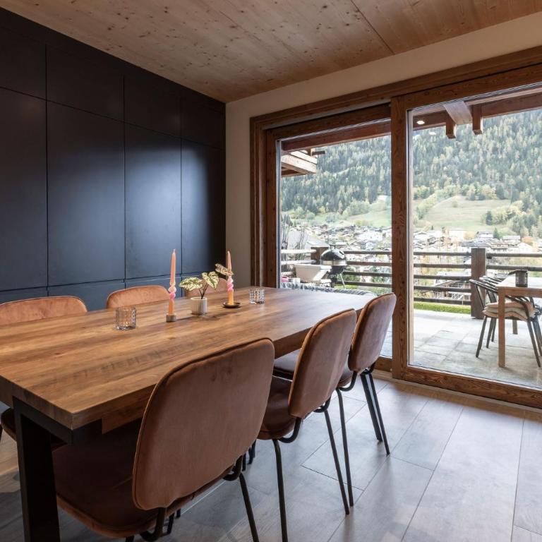 La Ruinette - Modern 2 bed, close to the lift - Apartment mit Blick auf die Berge - 14