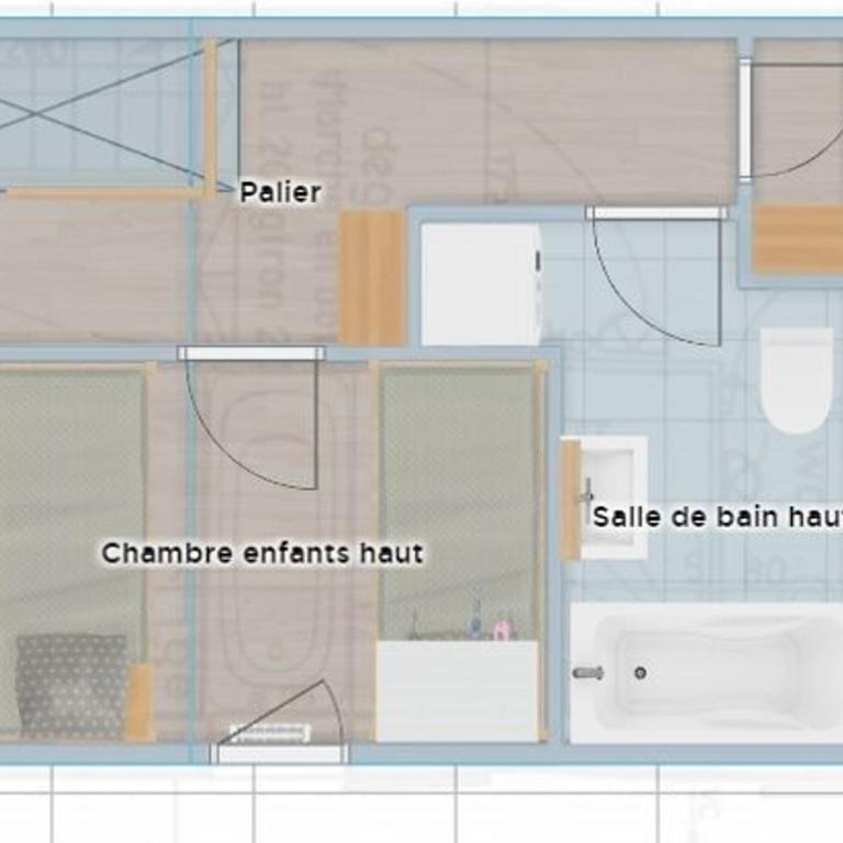 Appt 10 pers rénové, calme, balcon sud, cheminée, Wi-Fi, proche pistes - FR-1-545-14 - Appartement (10 Adultes) - 25