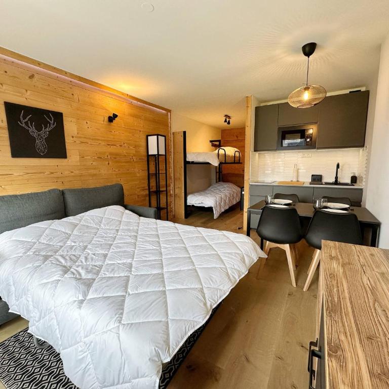 Studio moderne avec balcon et parking dans Samoëns - FR-1-624-71 - Studio - 7