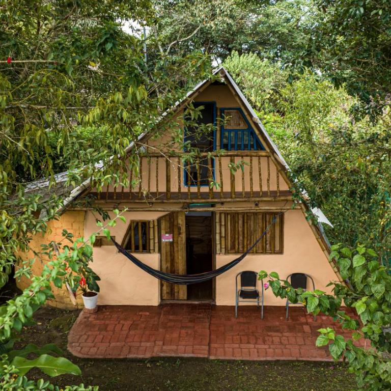 Finca Ecológica El Maco - Habitación Doble con balcón - 1 o 2 camas - 2