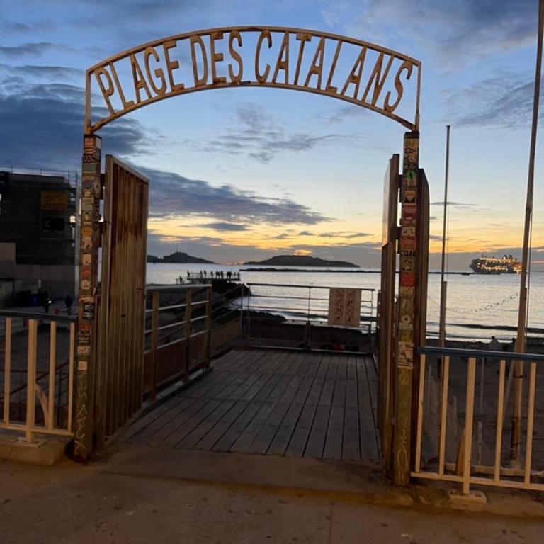 T2 vue mer CATALANS - NETFLIX - VELODROME - Appartement 1 Chambre - 7