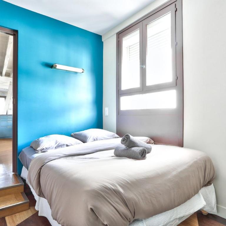 Le Marais Superb Apartment Terrace Paris Free Netflix - Apartamento con balcón - 21