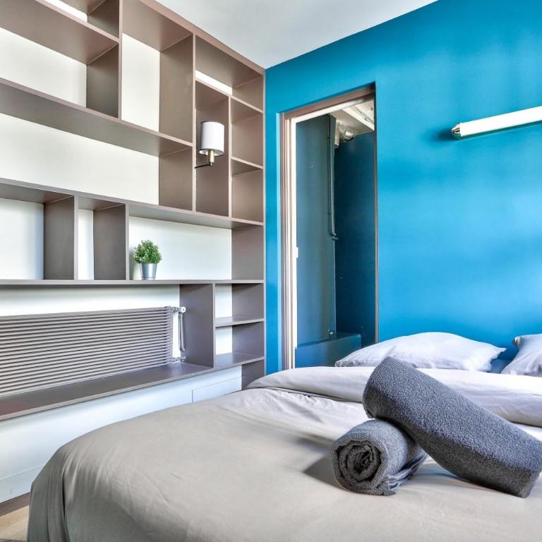 Le Marais Superb Apartment Terrace Paris Free Netflix - Apartamento con balcón - 22