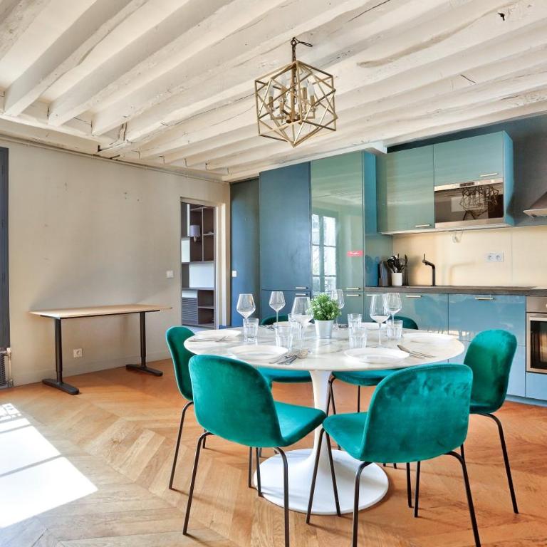 Le Marais Superb Apartment Terrace Paris Free Netflix - Apartamento con balcón - 13