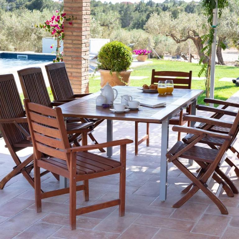 Santolina - Casa Rural en l'Ampolla con piscina privada, jardín y barbacoa - Deltavacaciones - Villa - 12