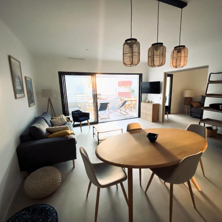 T3 vue mer à 80m de la plage - Appartement 2 Chambres - 6