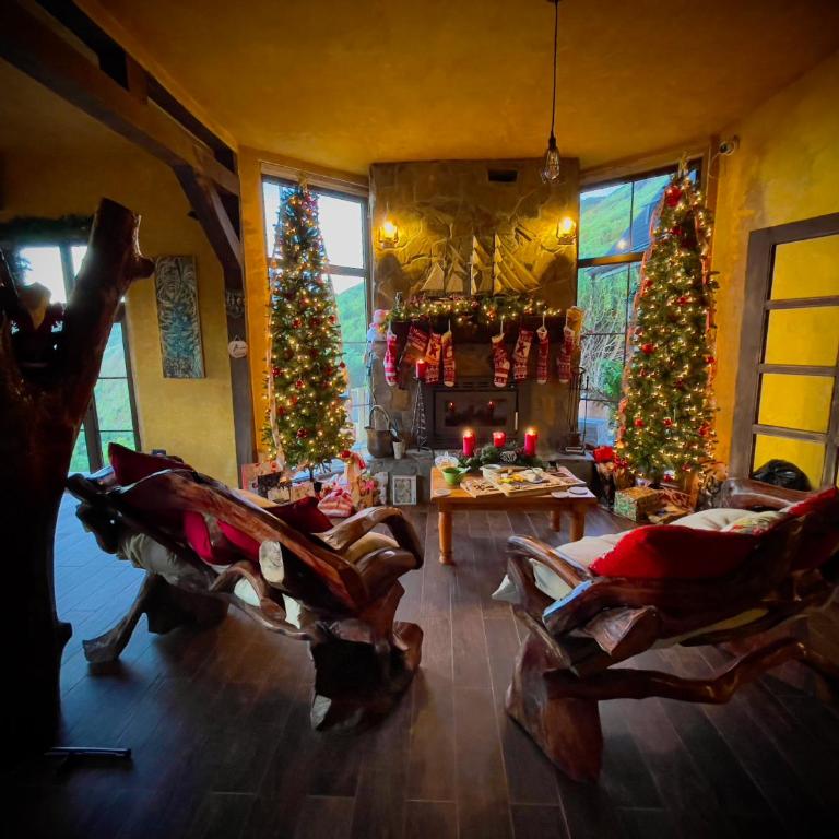 Loft in Patagonia Chiloe Island, Duhatao - Pumillahue - Habitación Doble Deluxe con vistas al mar - 10