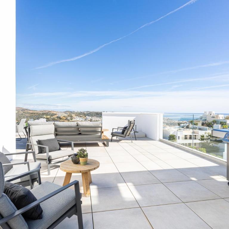 Penthouse La Cala de Mijas , Sea View 6P, Casa Banderas - Apartamento con vistas al mar - 26