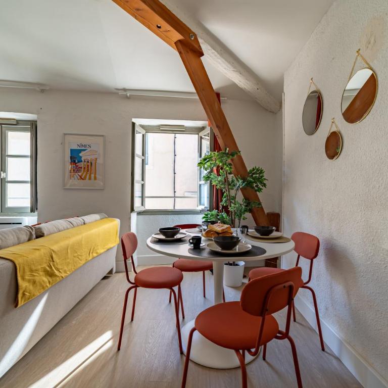 Au cœur de l'Effervescence Terracotta - Une Nuit à Nîmes - Apartamento de 1 dormitorio - 5