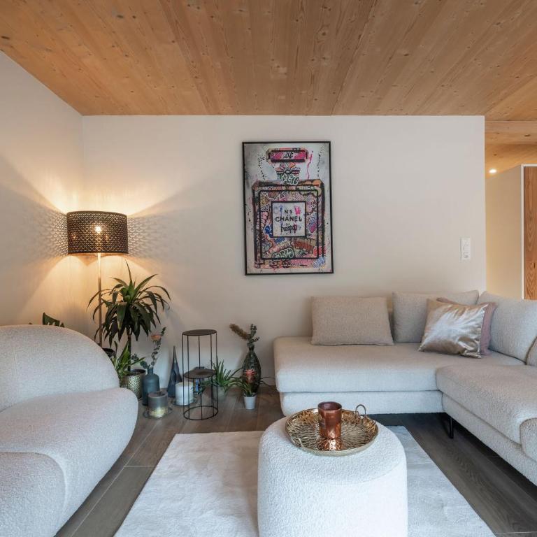 La Ruinette - Modern 2 bed, close to the lift - Apartment mit Blick auf die Berge - 11