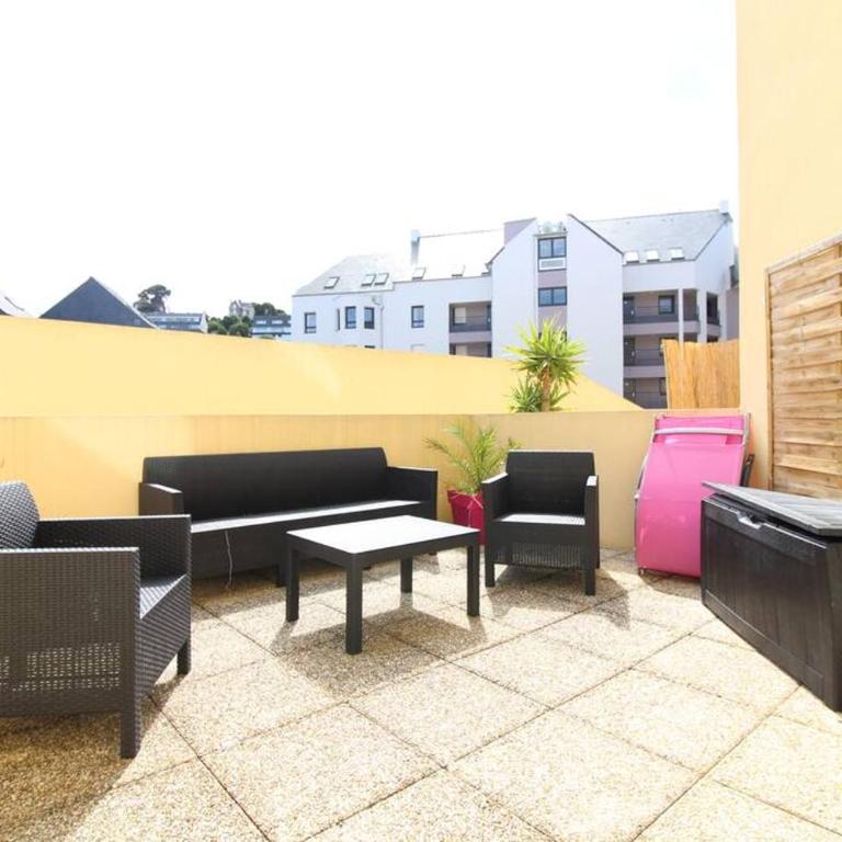 T2 perros guirec Plage de trestraou label 2* - Appartamento con 1 Camera da Letto - 10