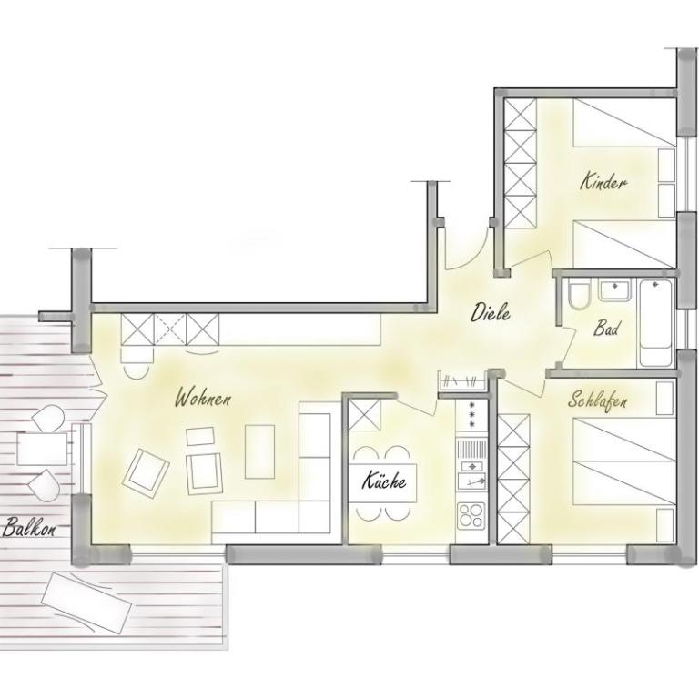 Floralp #5 - gemütlich mit Aussicht - Appartamento con 2 Camere da Letto - 16