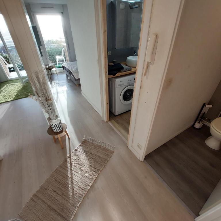 Rouen : Vue panoramique sur la seine avec parking - Appartement avec Balcon - 12