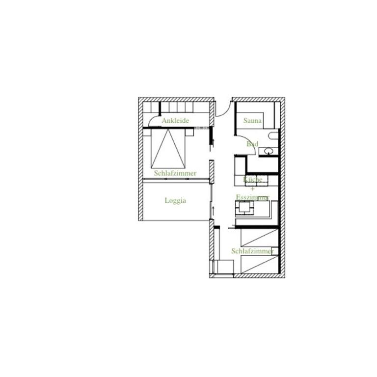 DAS KIRCHBICHL - stylisch lässig, mit eigener Sauna - Appartement 2 Chambres - 26