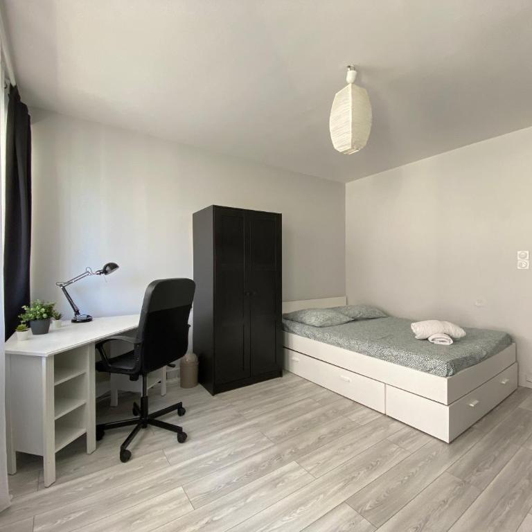Cosy, spacieux avec 3 chambres et espaces de travail - Pres Bas - Appartement 3 Chambres - 7