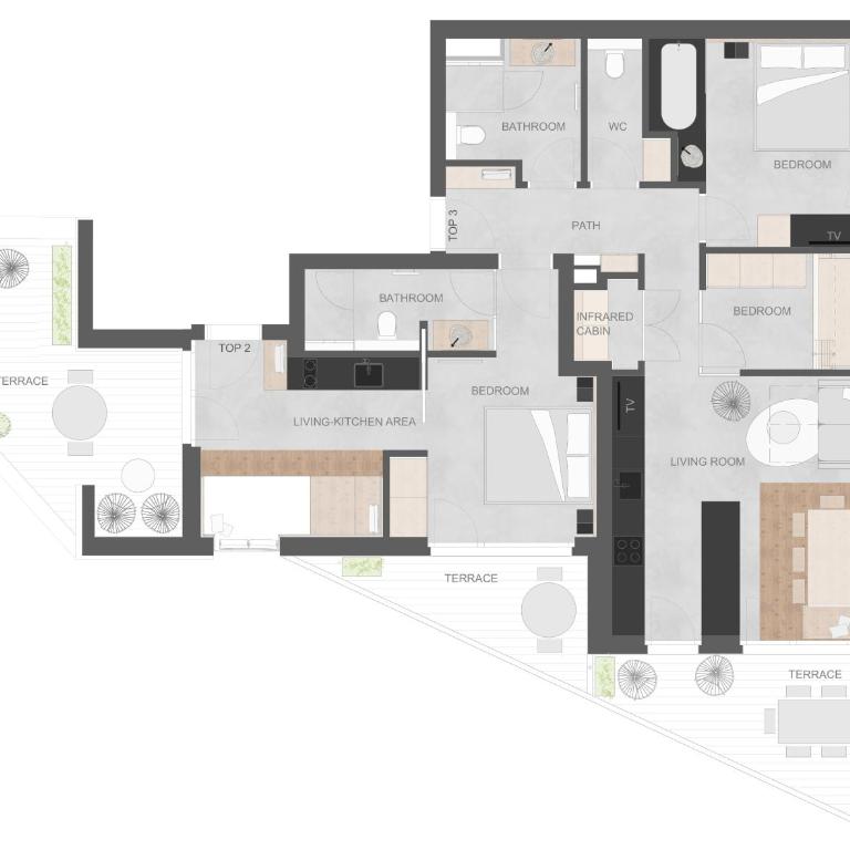 Lebe`oetz - Das Ferienapartmenthaus im Zentrum von Oetz - Three-Bedroom Apartment - 7
