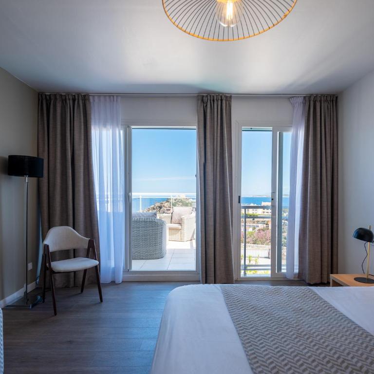 Hotel Revellata & Spa - Large sup • Double or Twin Room - Terrace with Sea View - 8