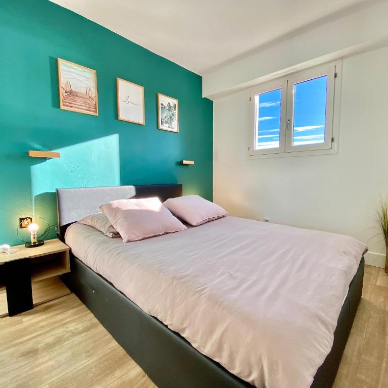 Cannes Les Plages SCLS - Clim, Parking, Piscine - Appartement 1 Chambre - 4