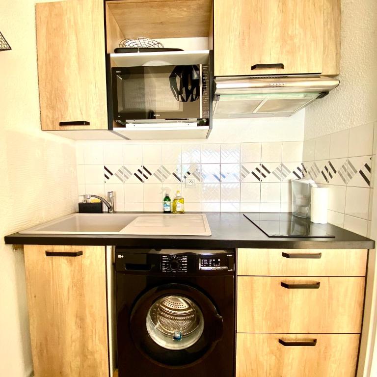 Cannes Les Plages SCLS - Clim, Parking, Piscine - Appartement 1 Chambre - 7