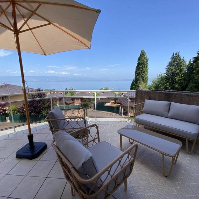 Magnifique Appart rénové Evian Duplex vue Lac 8 pers - Appartement 3 Chambres - 3