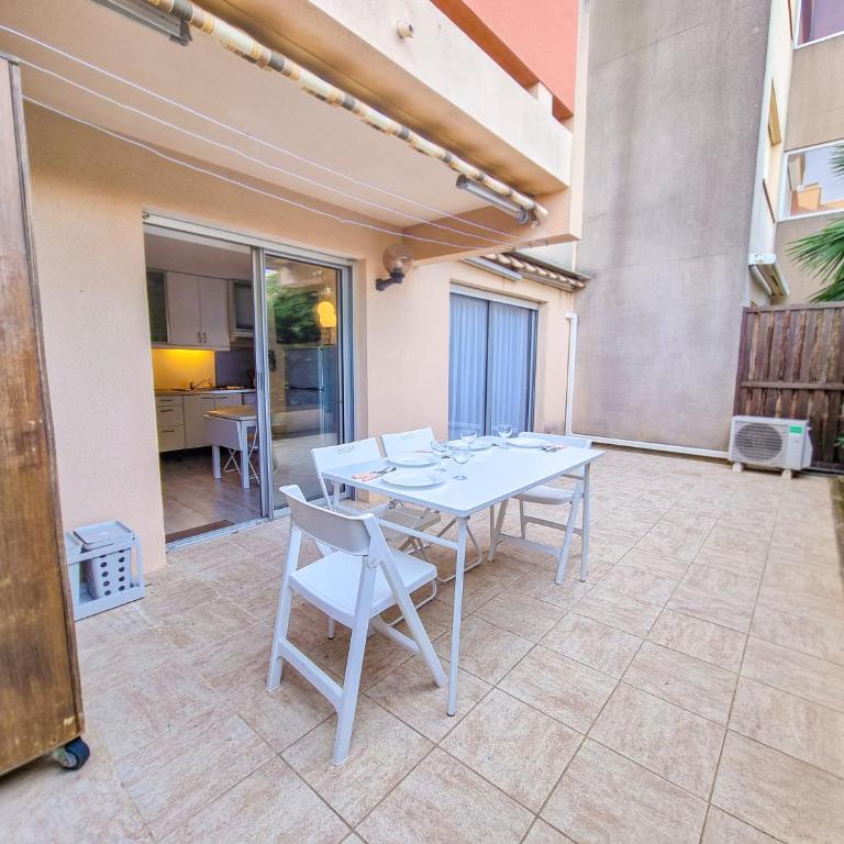 T2 Mer 50m avec Clim, jardin et garage - One-Bedroom Apartment - 6