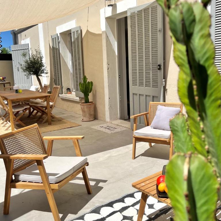 Casa Andréa Agreable T3 avec grand jardin à 3mn de la plage - Appartement 2 Chambres - 1