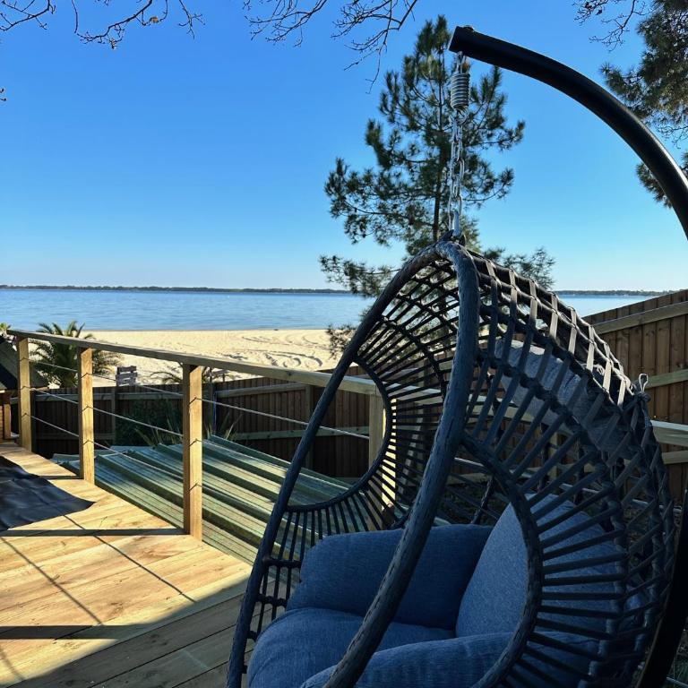 Chalet et Jaccuzy sur la plage - Chalet 1 Chambre - 1