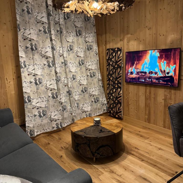 Cocon au cœur de Chamonix avec parking gratuit - Appartamento con 1 Camera da Letto - 14