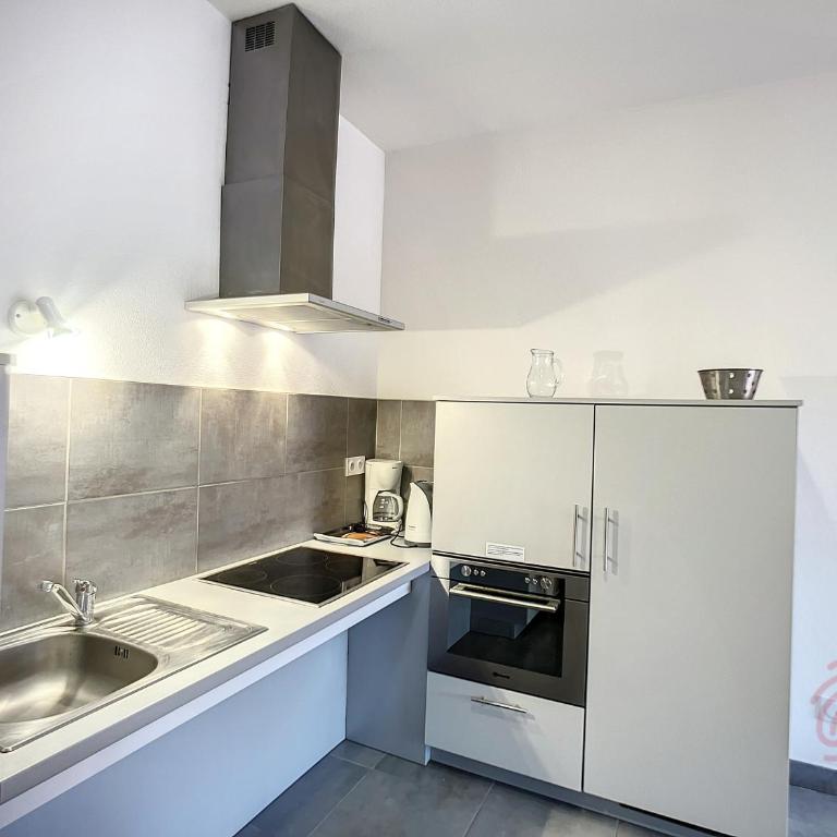 Appartement F2 PMR, climatisé, avec terrasse et parking privé, au cœur de Lamalou-les-Bains - Apartamento de 1 dormitorio - 4