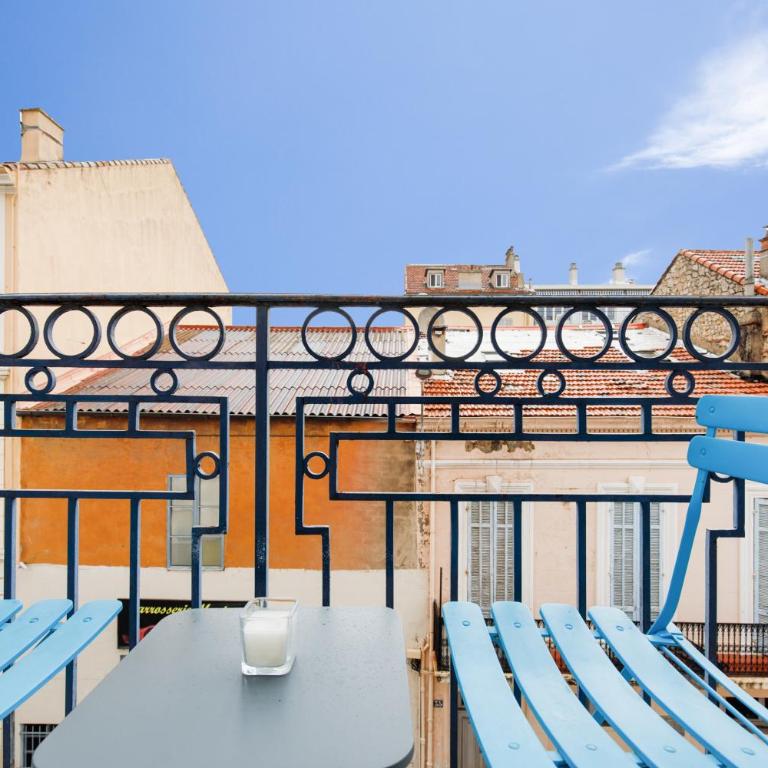 L'horloge II - 2 pièces - 15 min Palais - Cannes - Apartamento de 1 dormitorio - 9