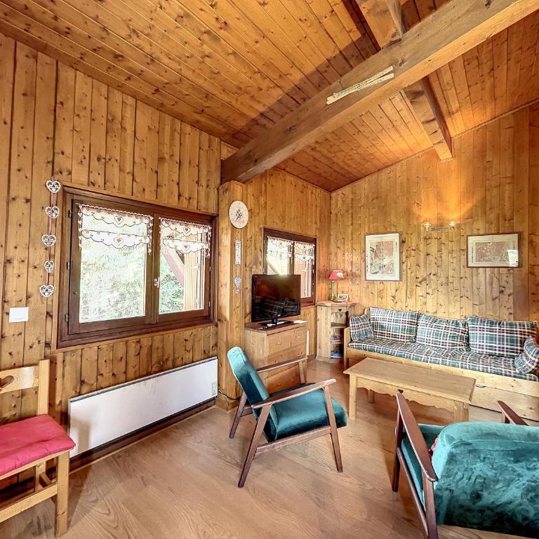 Appartement cosy à Combloux avec parking et cheminée - Appartement 1 Chambre - 11