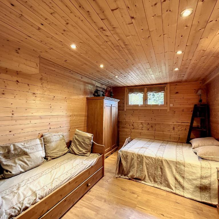 Chalet 8 couchages à Combloux, Hiver à la saison, Été à la semaine - Chalet 3 Chambres - 17