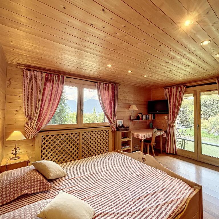 Chalet 8 couchages à Combloux, Hiver à la saison, Été à la semaine - Chalet 3 Chambres - 18