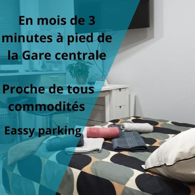 Charmant studio en centre-ville - Apartment mit 1 Schlafzimmer - 2