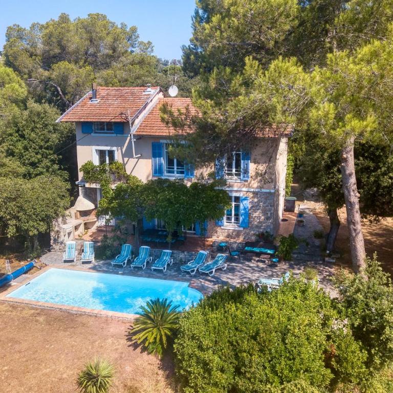 Villa Provençale avec 2 maisons d'amis ,piscine ,Jacuzzi ,vue mer - Villa - 61