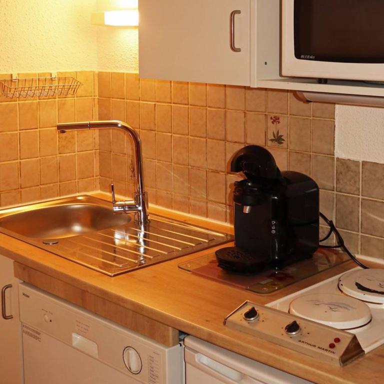 Studio familial avec accès direct aux pistes, balcon sud, 4 pers, centre station, Les Orres - FR-1-322-493 - Apartamento - 8