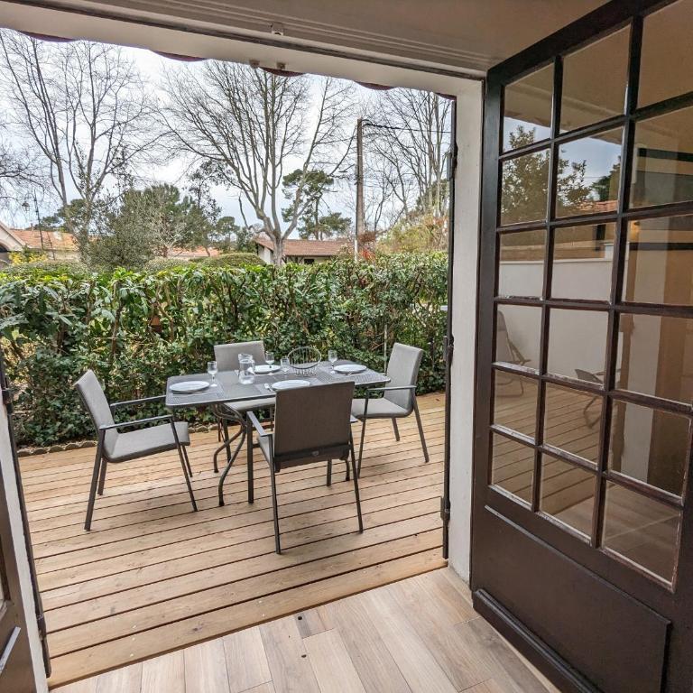 Charmant Studio Cabine avec Grande Terrasse et Proximité Plage à Arcachon - FR-1-420-125 - Appartement - 16