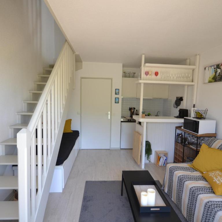 Charmant Duplex T2 avec Balcon et Terrasse, Résidence Les Pieds dans l'Eau, Arcachon - FR-1-420-126 - Apartment - 9