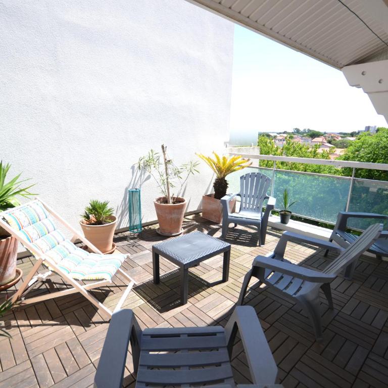 Charmant Duplex T2 avec Balcon et Terrasse, Résidence Les Pieds dans l'Eau, Arcachon - FR-1-420-126 - Apartment - 15