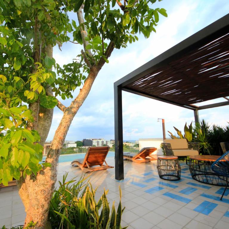 Apartment near the beach, rooftop, pool, sea view. - Apartamento de 2 dormitorios - 5